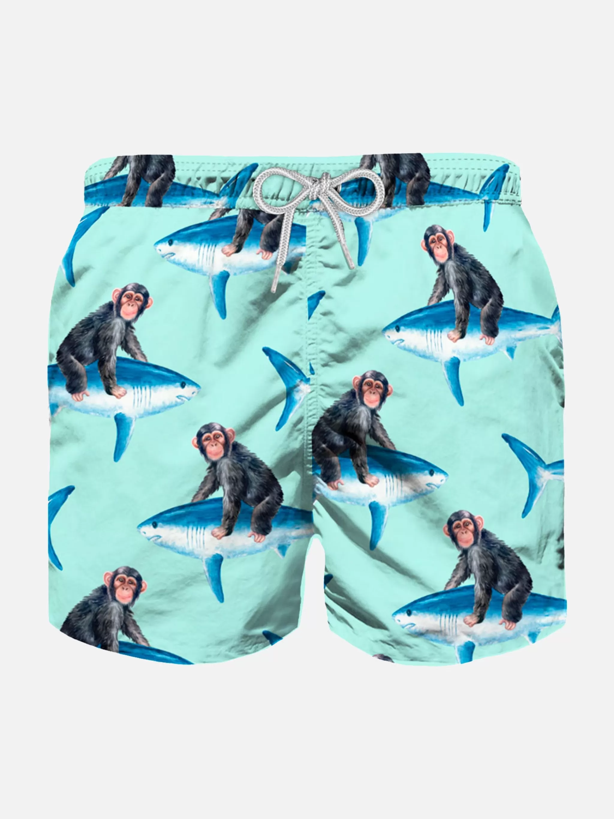 MC2 Saint Barth Monkey riding boy swim shorts Cheap