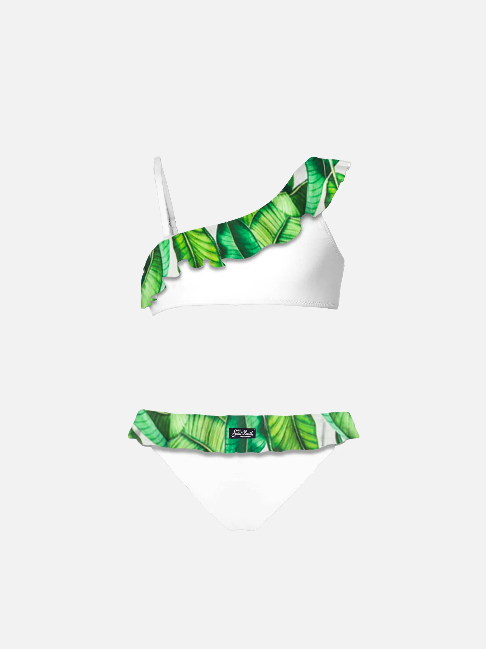 MC2 Saint Barth One shoulder ruffle girl bikini Online