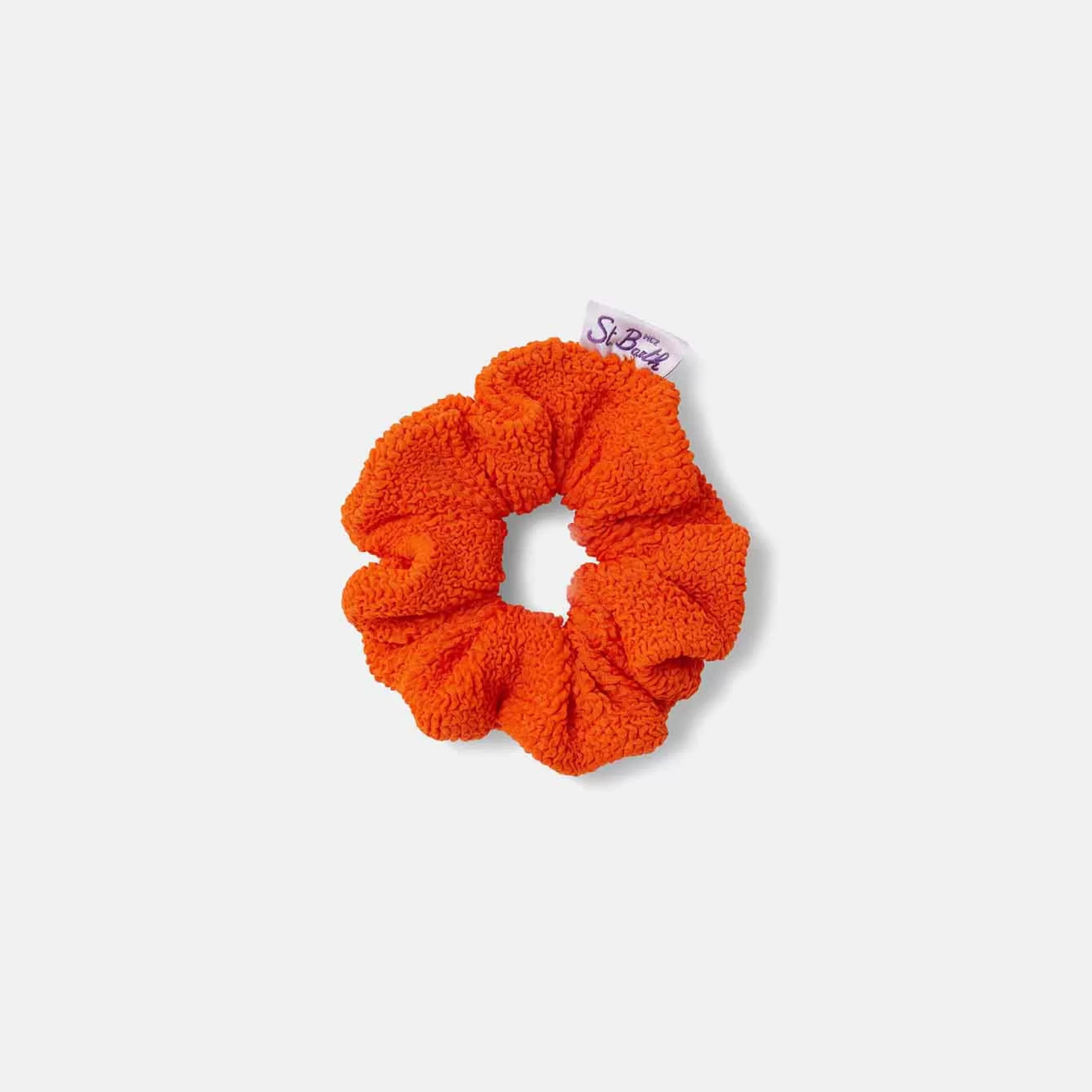 MC2 Saint Barth Orange crinkle scrunchie Best Sale