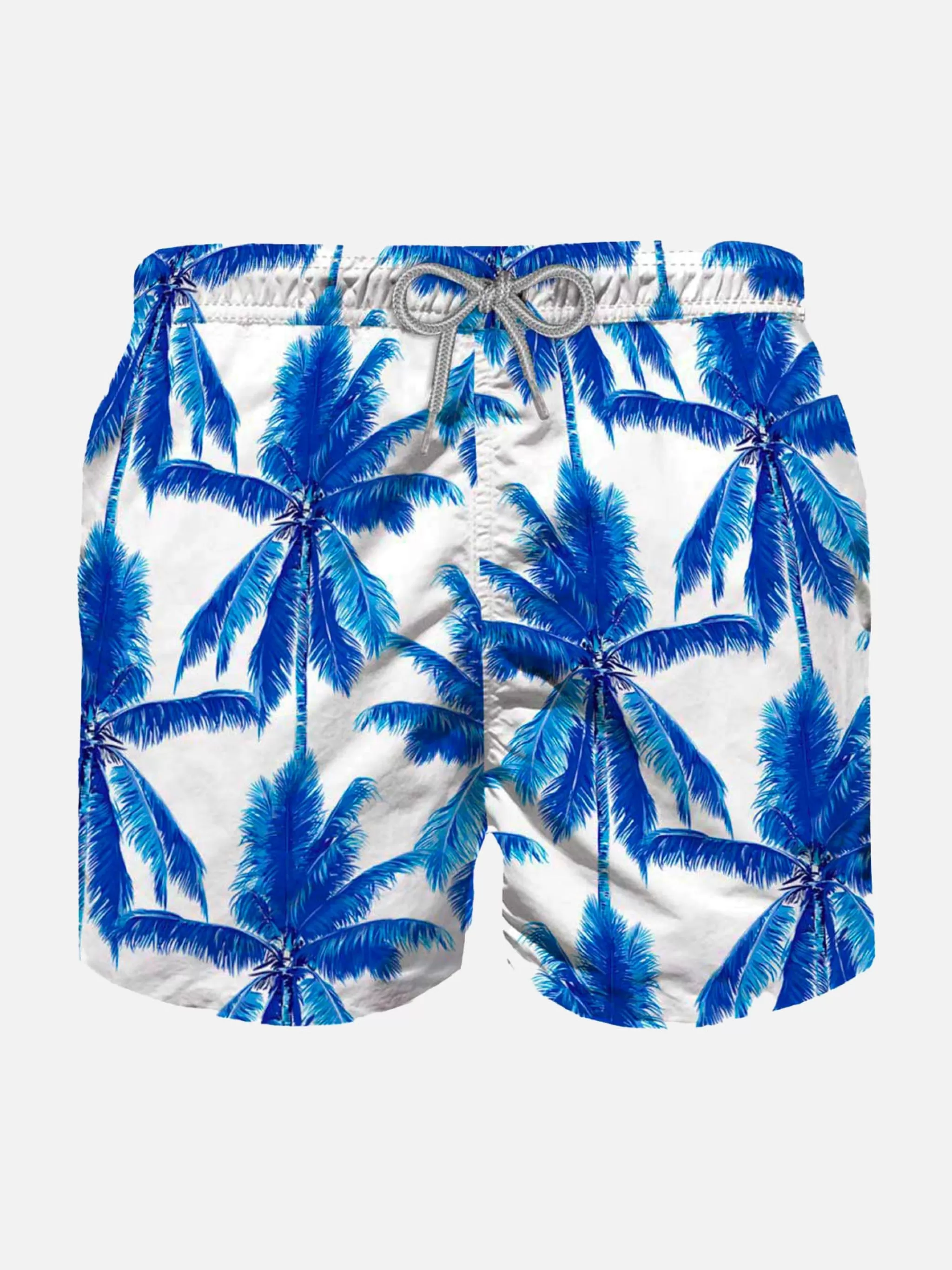 MC2 Saint Barth Palms print kid's swimshorts Best Sale