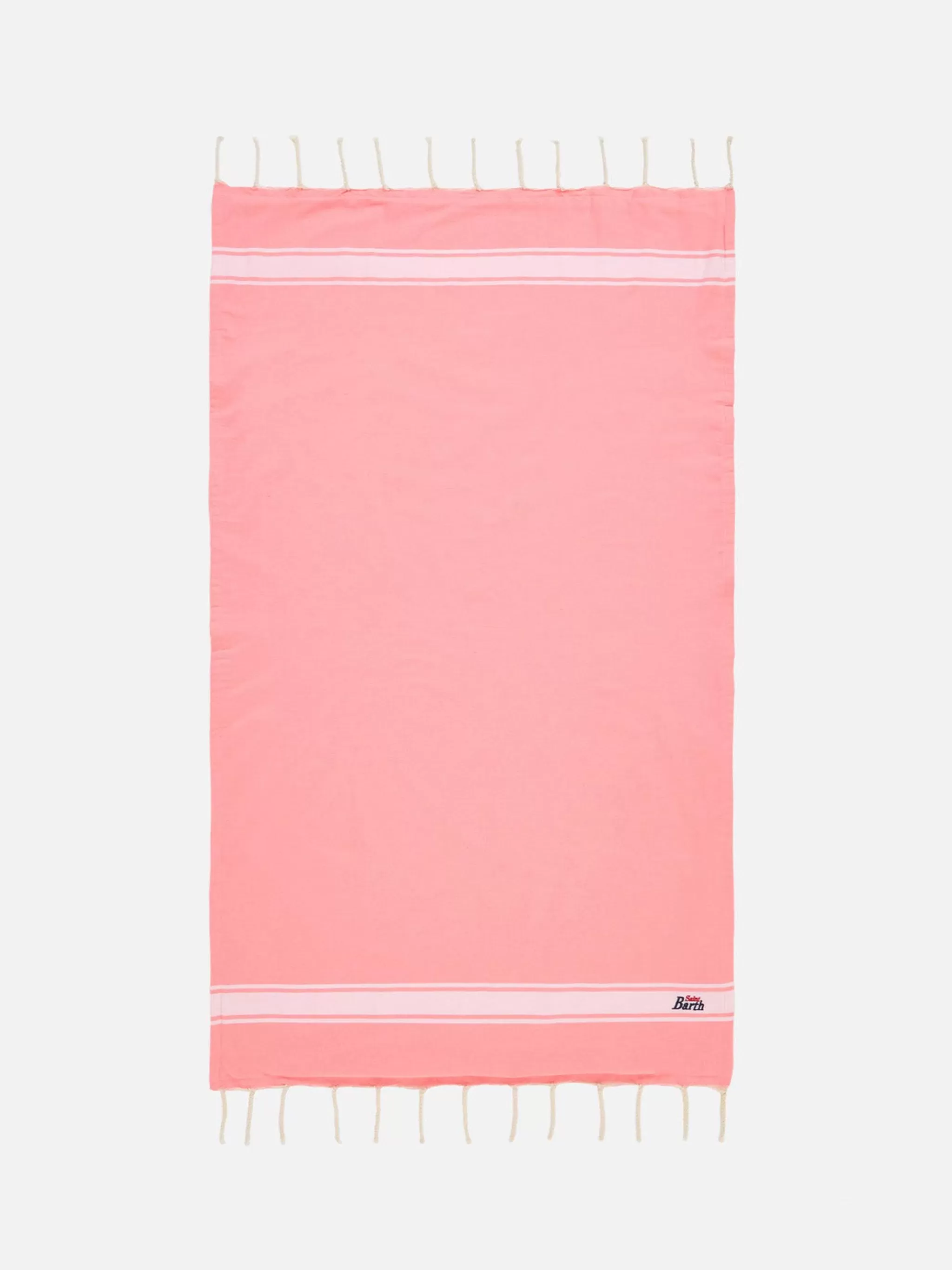 MC2 Saint Barth Pink fluo cotton towel Store