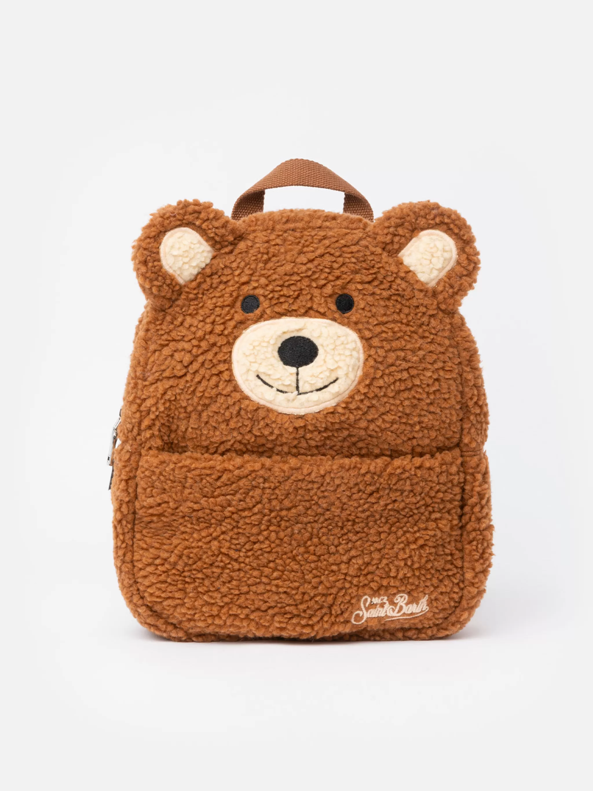 MC2 Saint Barth Plush backpack with teddy shape New