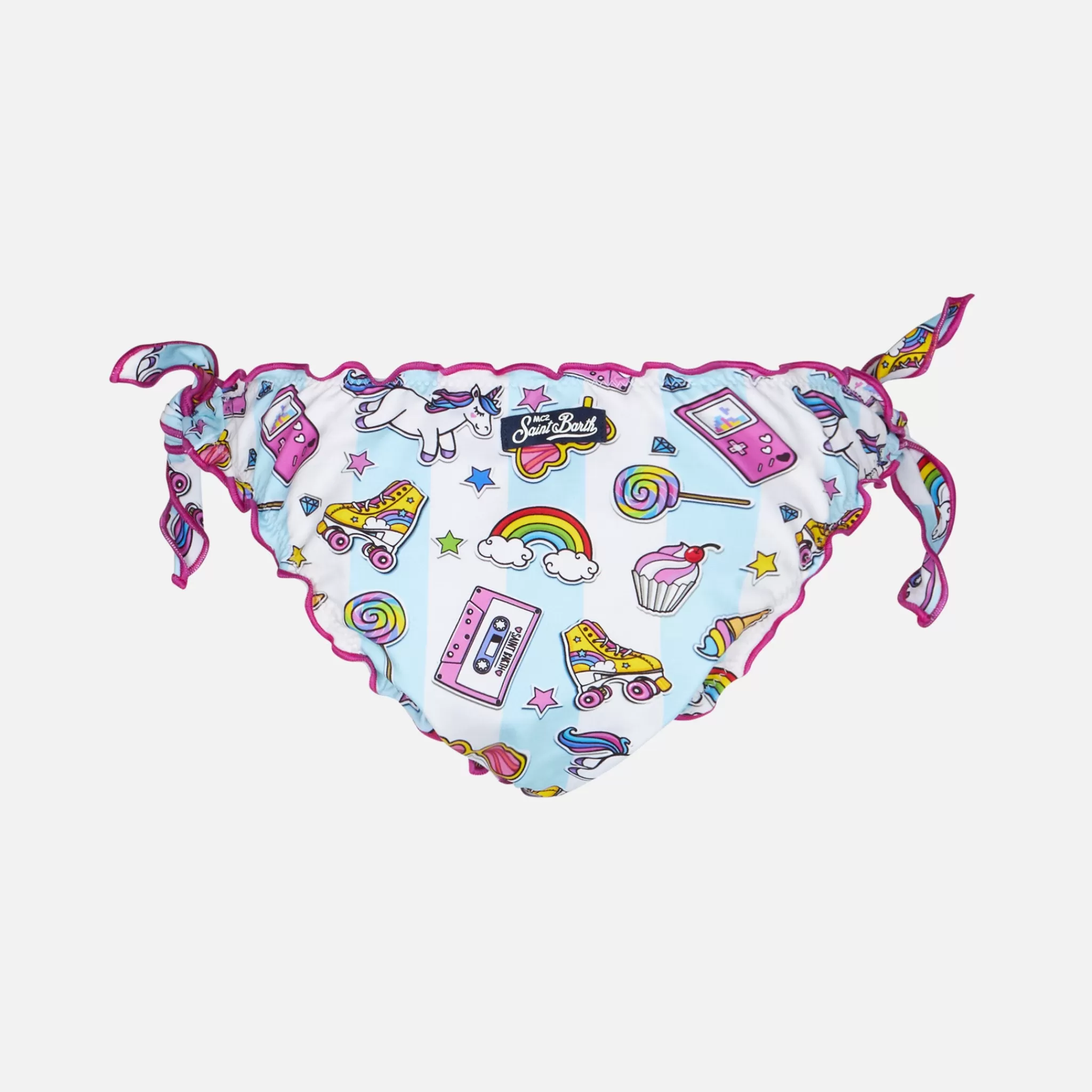 MC2 Saint Barth Pop designs print girl swim briefs Best Sale