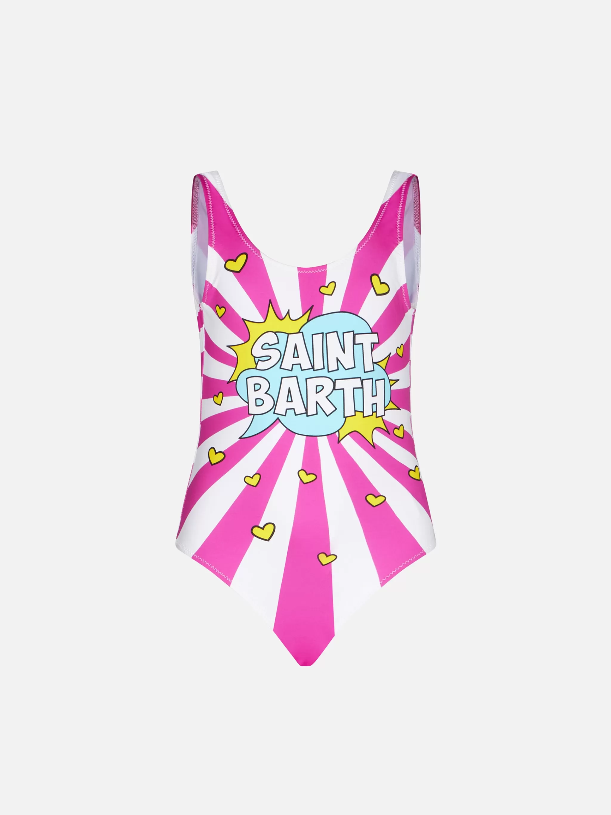 MC2 Saint Barth Saint Barth Pop print girl one piece Outlet