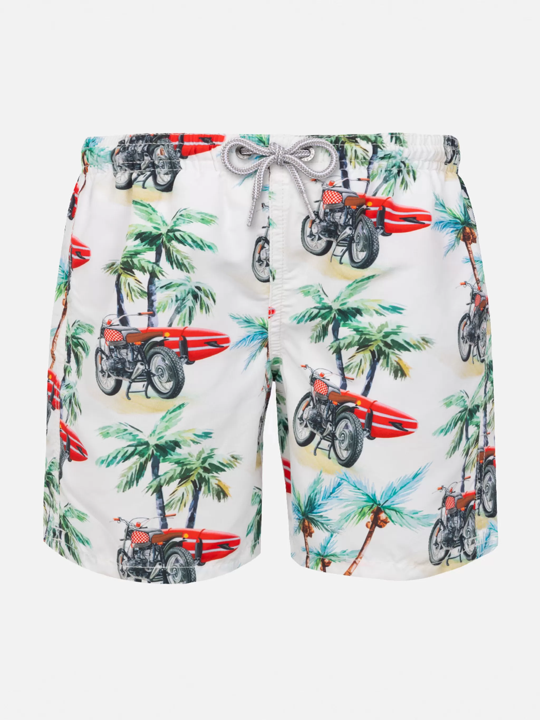 MC2 Saint Barth Saint Barth surfer print boy swim shorts Hot