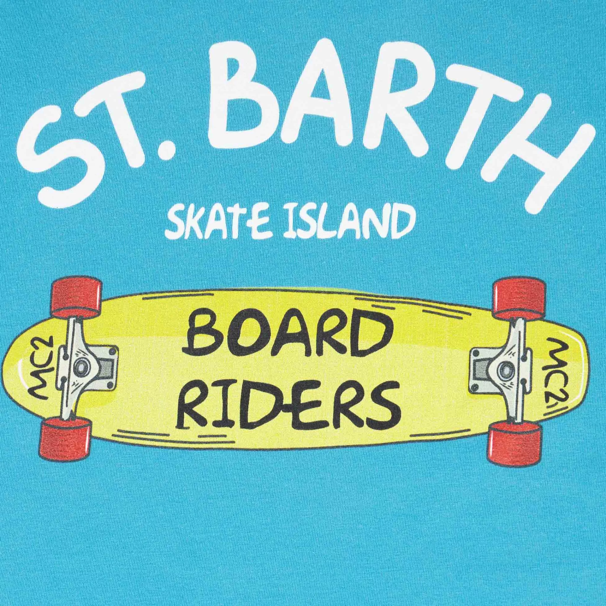 MC2 Saint Barth Skate island print boy t-shirt Sale