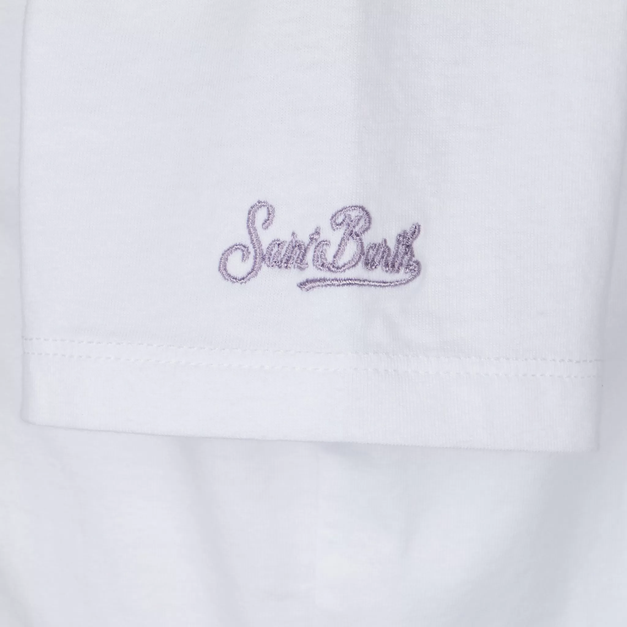 MC2 Saint Barth St. Barth princess embroided girl's t-shirt Store