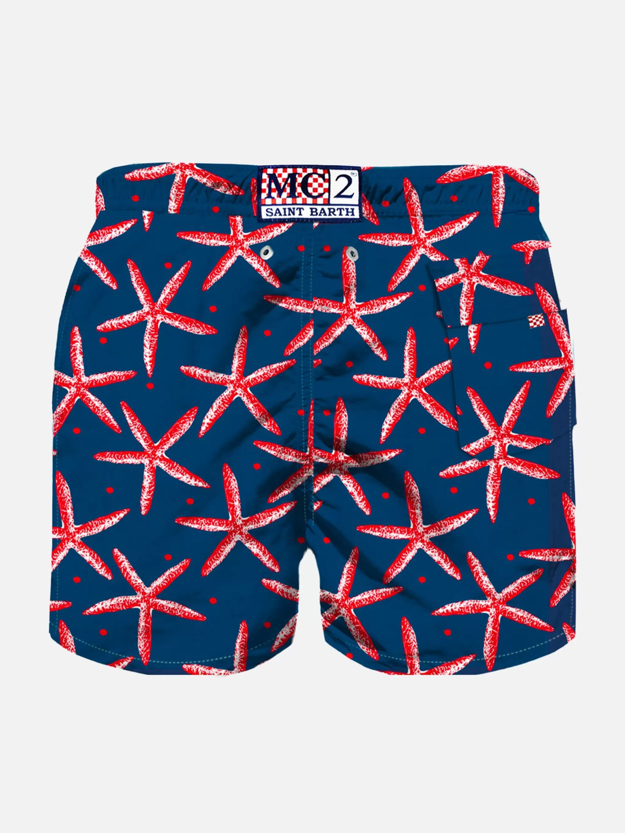 MC2 Saint Barth Starfish print boy swim shorts Discount