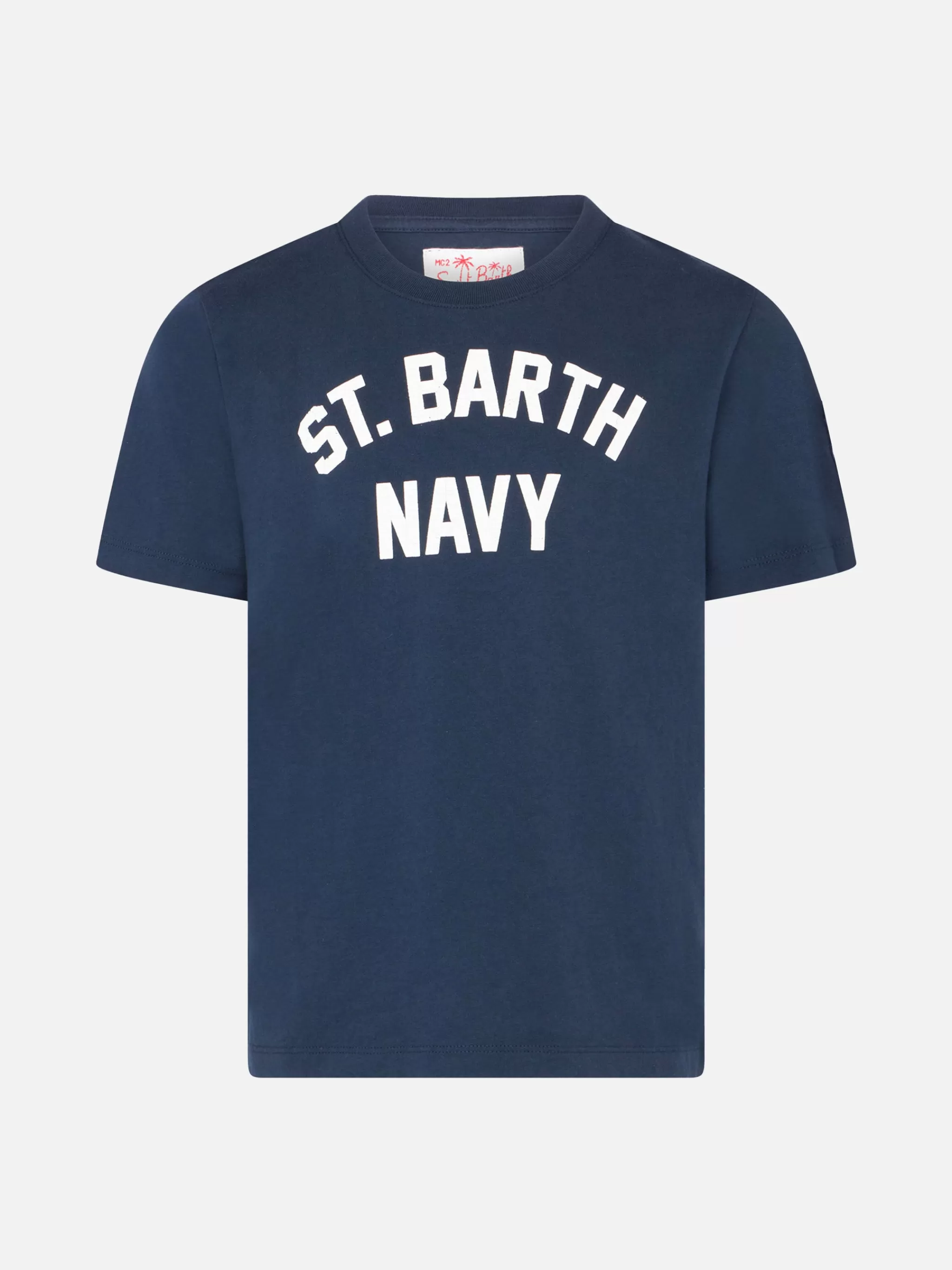 MC2 Saint Barth St.Barth navy boy's t-shirt Outlet