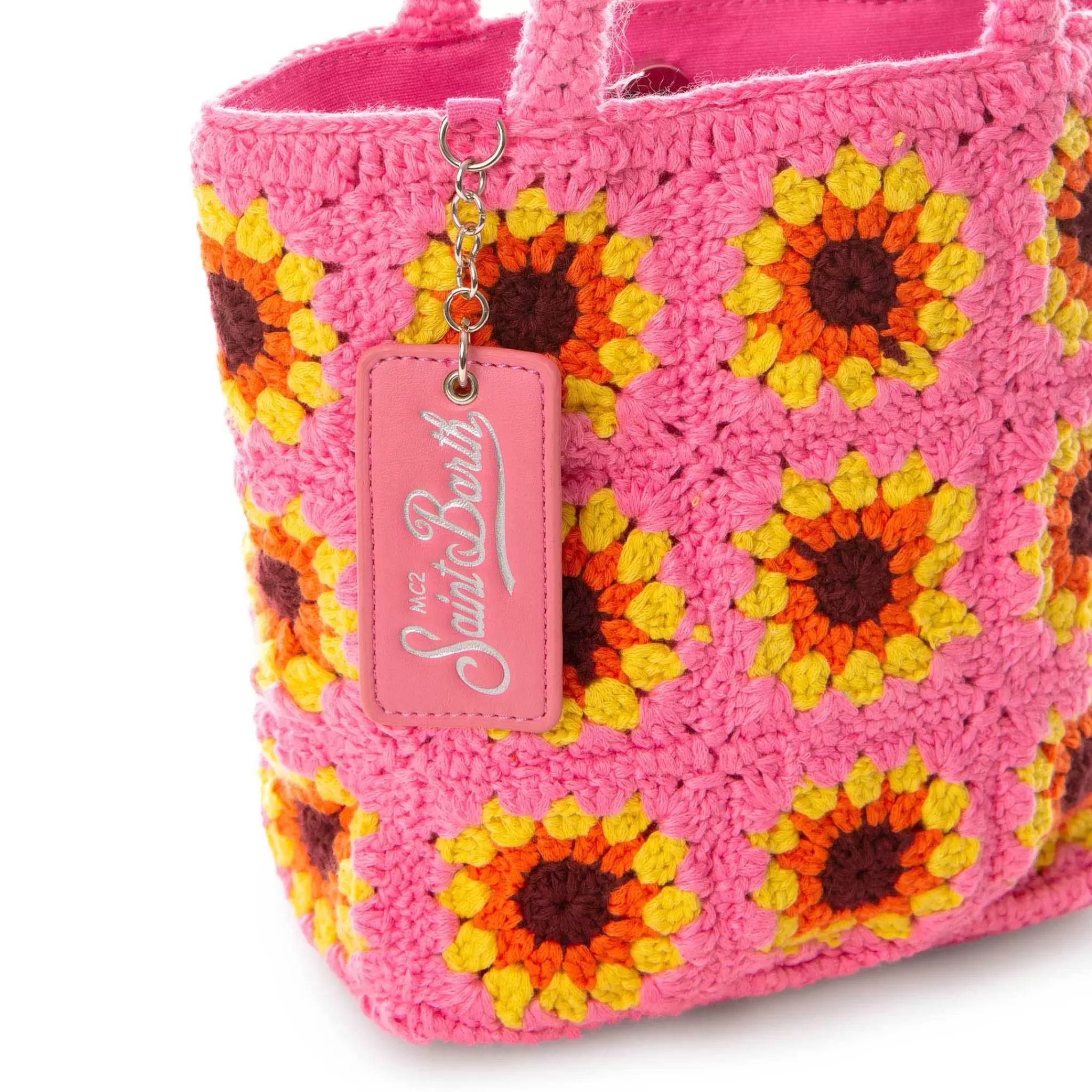 MC2 Saint Barth Sunflower crochet bag Best Sale