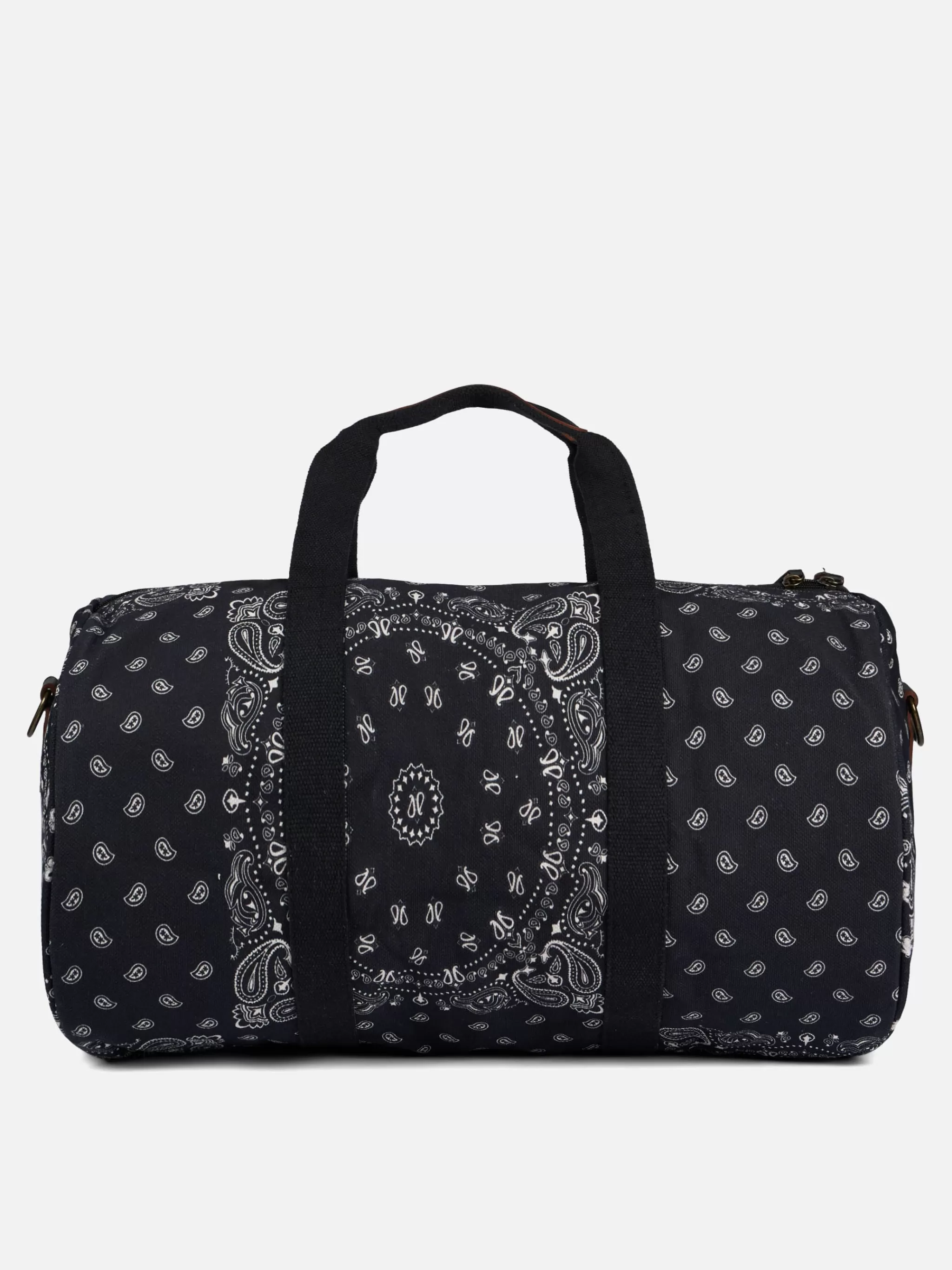 MC2 Saint Barth Travel duffel bag with black bandanna print Hot