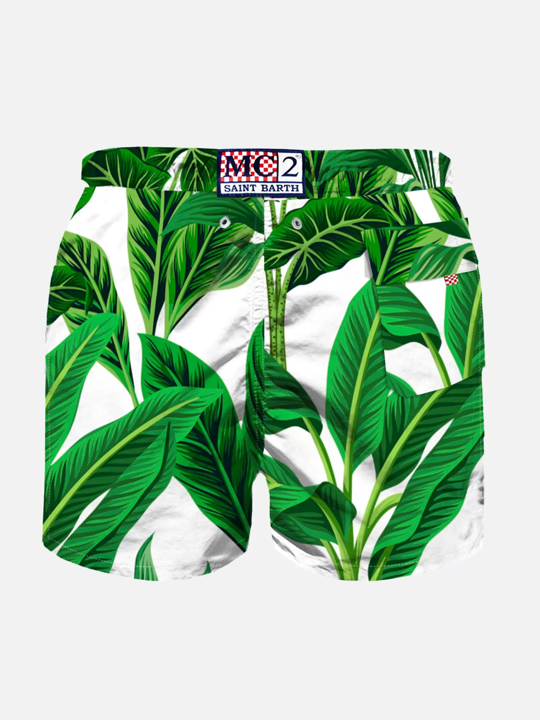 MC2 Saint Barth Tropical print boy swim shorts Fashion