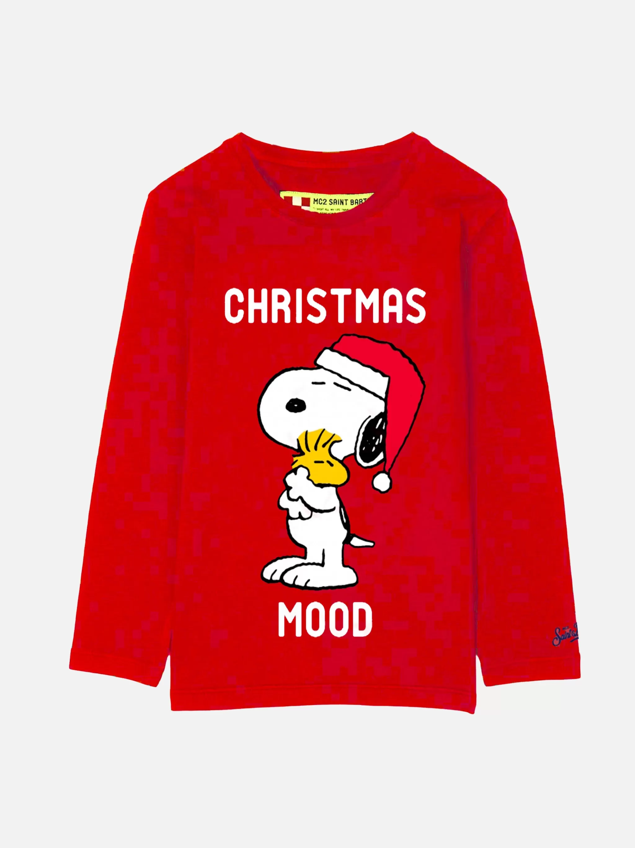 MC2 Saint Barth T-shirt boy christmas Snoopy version print | Peanuts™ Special Edition Hot