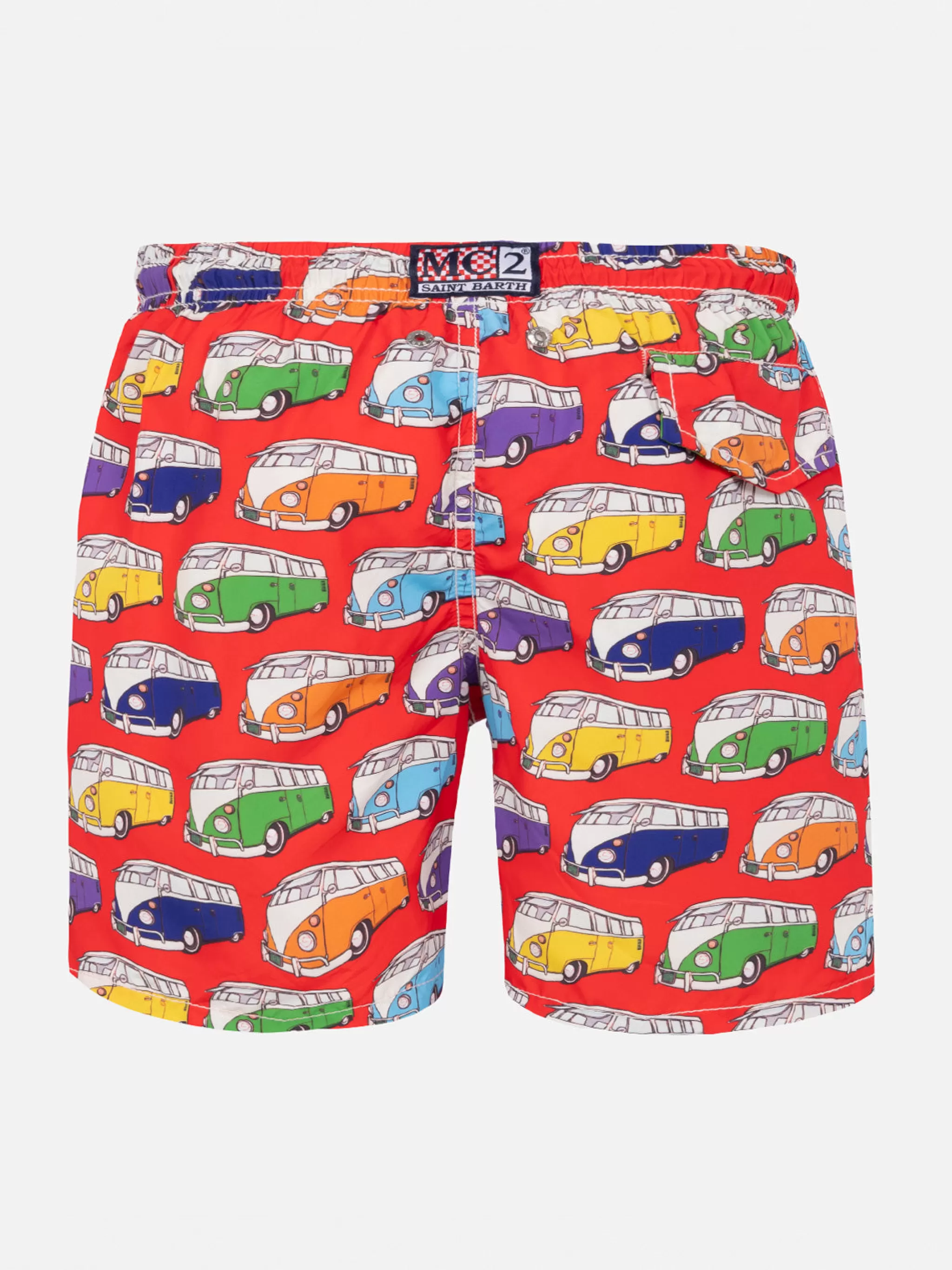 MC2 Saint Barth Van print boy light fabric swim shorts Fashion