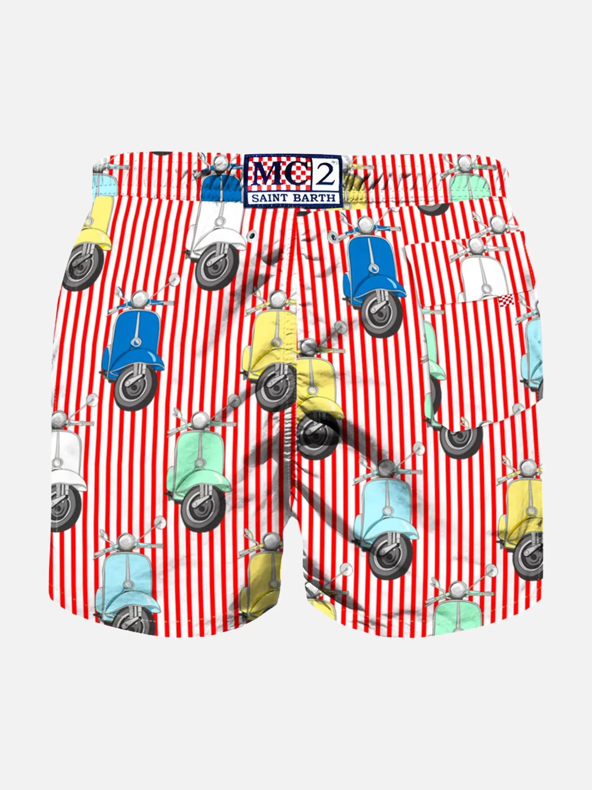 MC2 Saint Barth Vespa© boy swim shorts | Vespa© Special Edition Sale