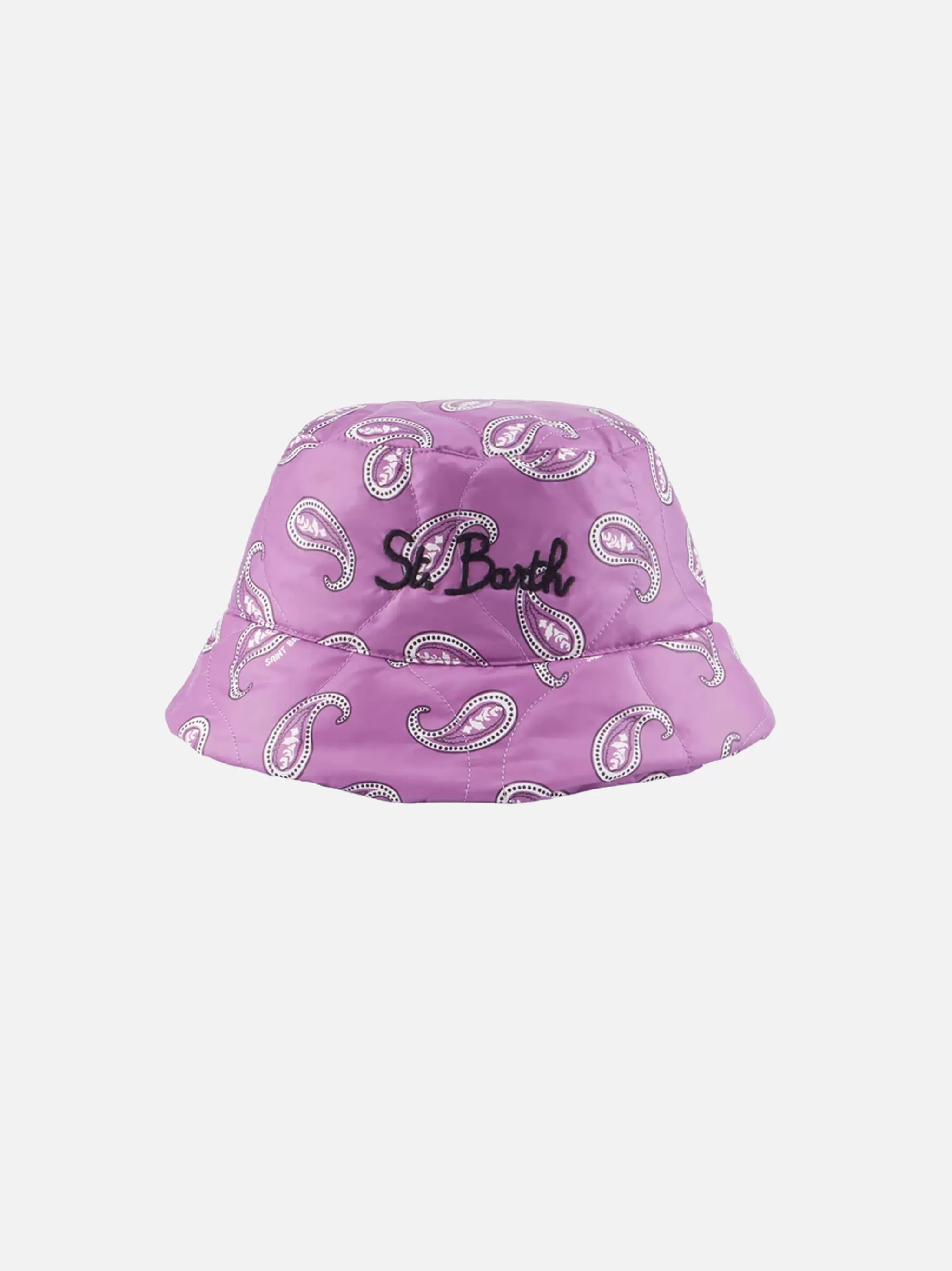 MC2 Saint Barth Woman bucket hat with paisley print New