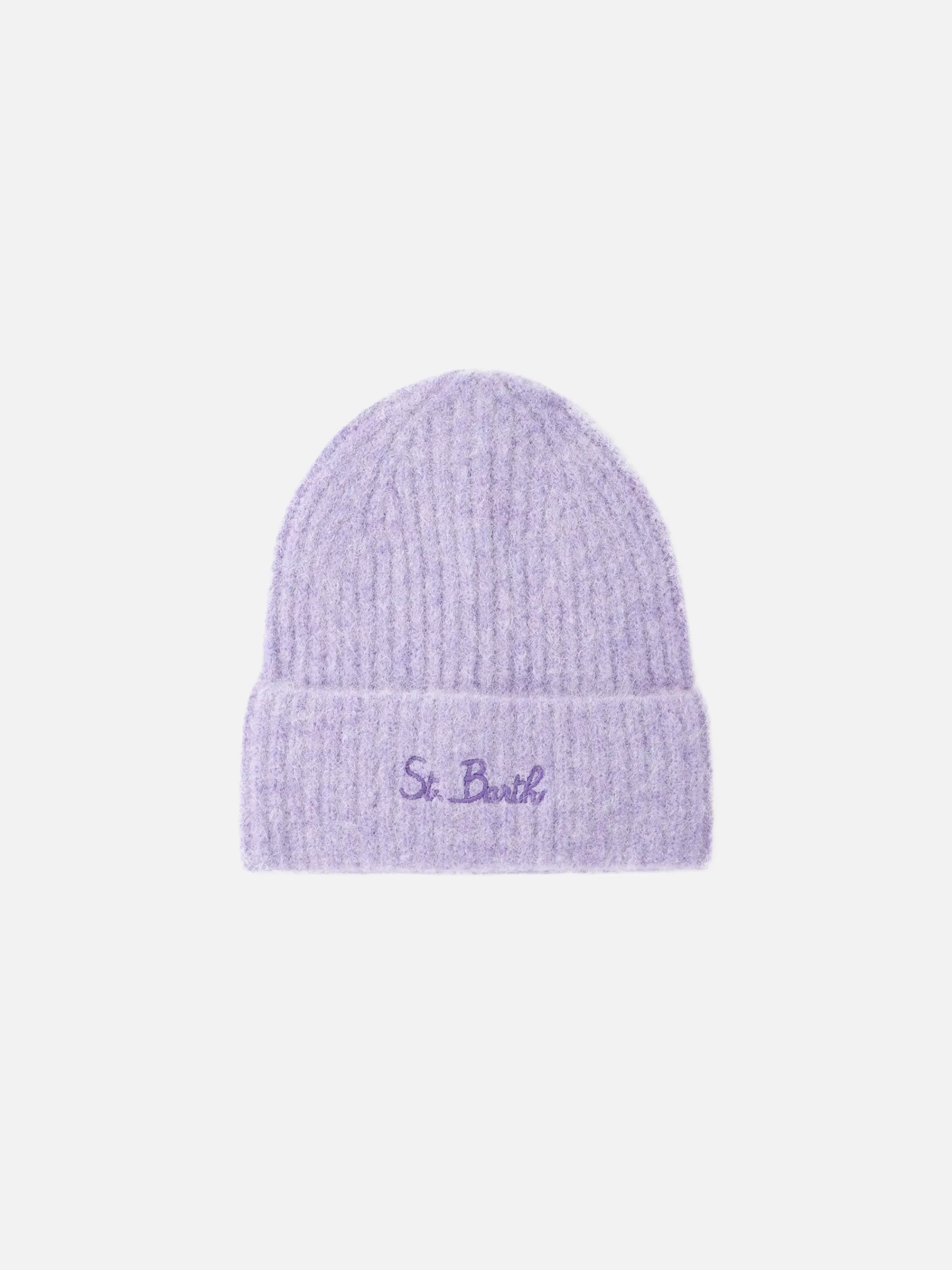 MC2 Saint Barth Woman lilac stretch wool hat Moss Shop