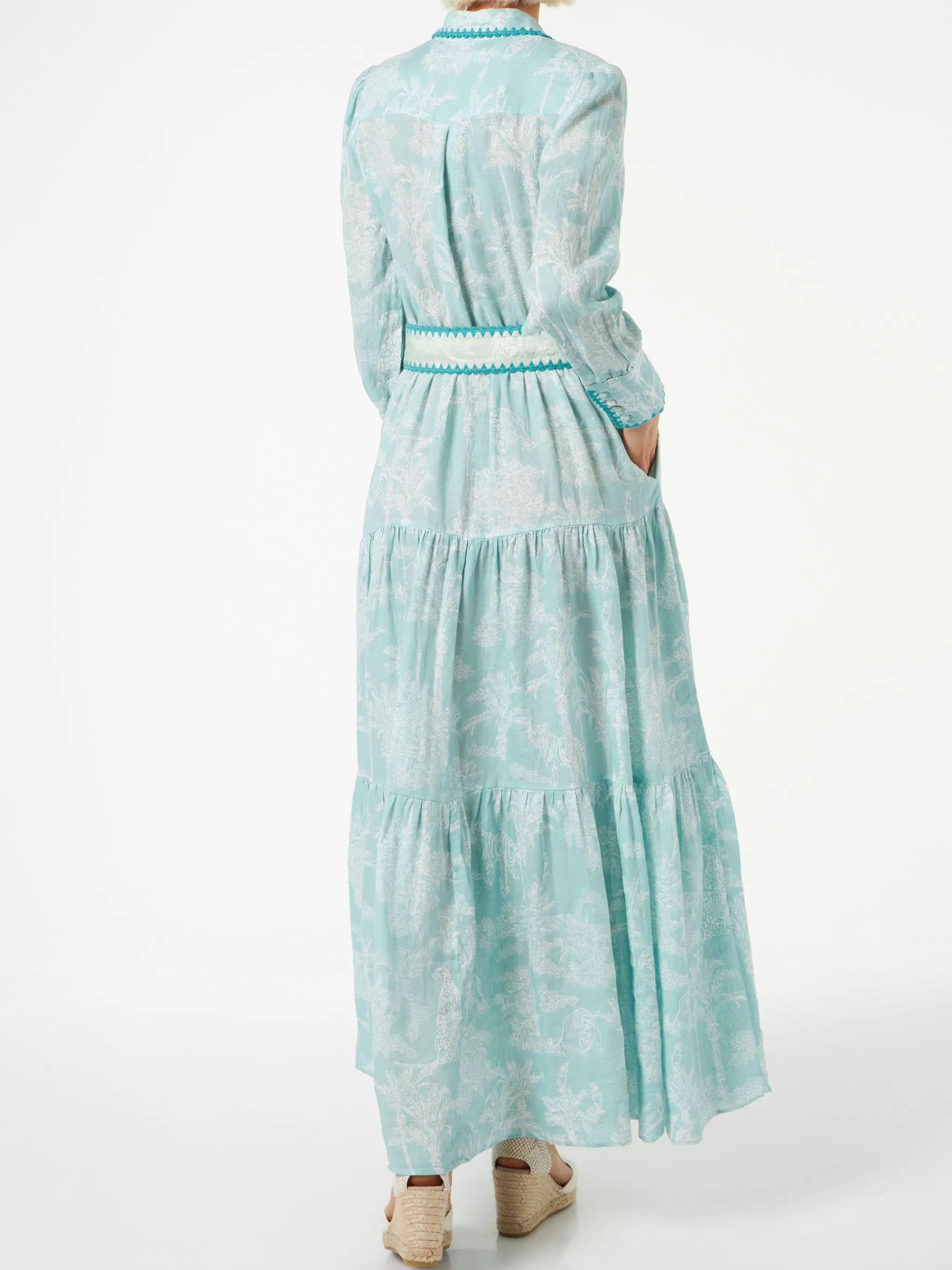 MC2 Saint Barth Woman linen long dress Sale