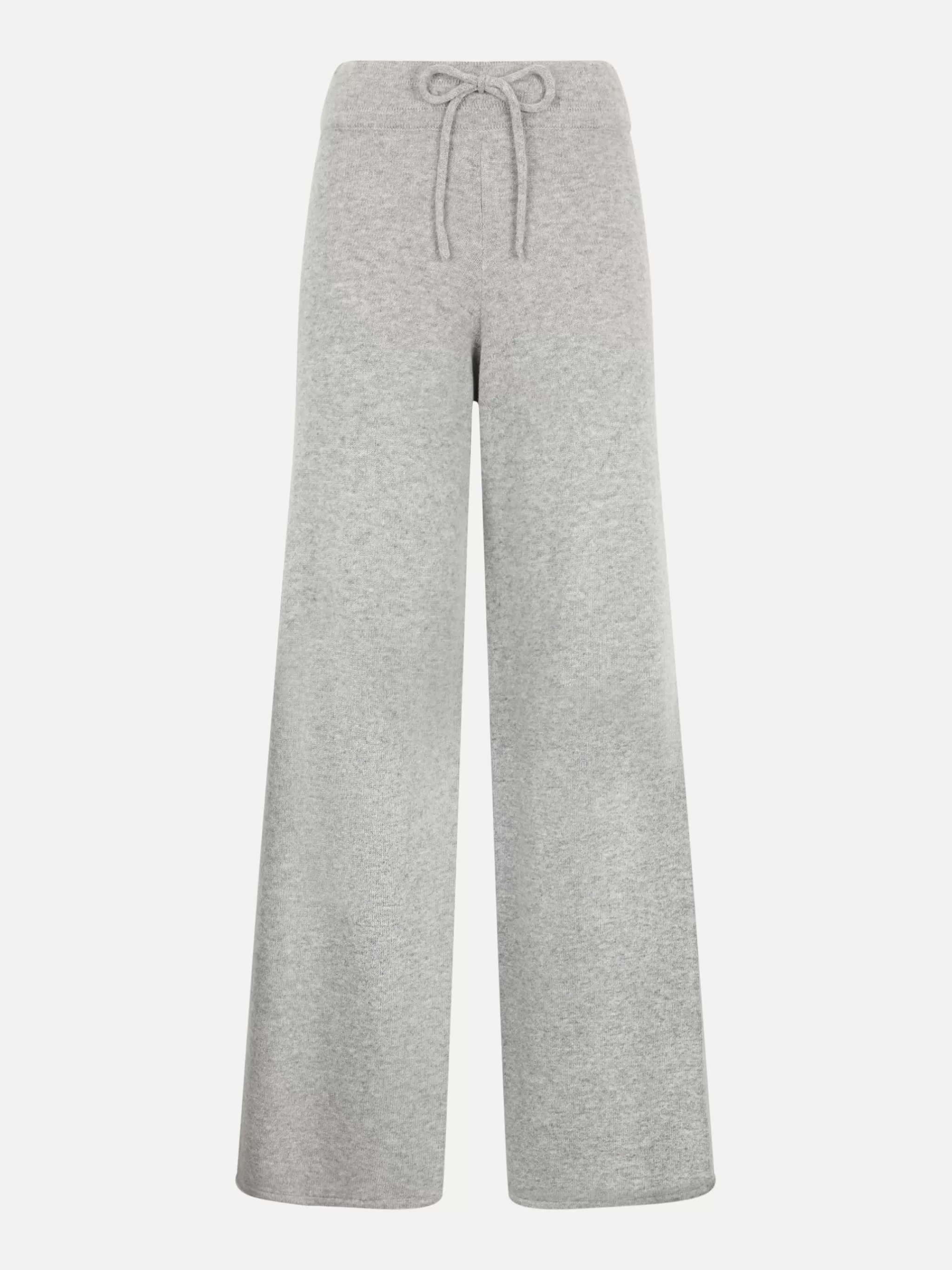 MC2 Saint Barth Woman mélange grey knit pants Cambon Online