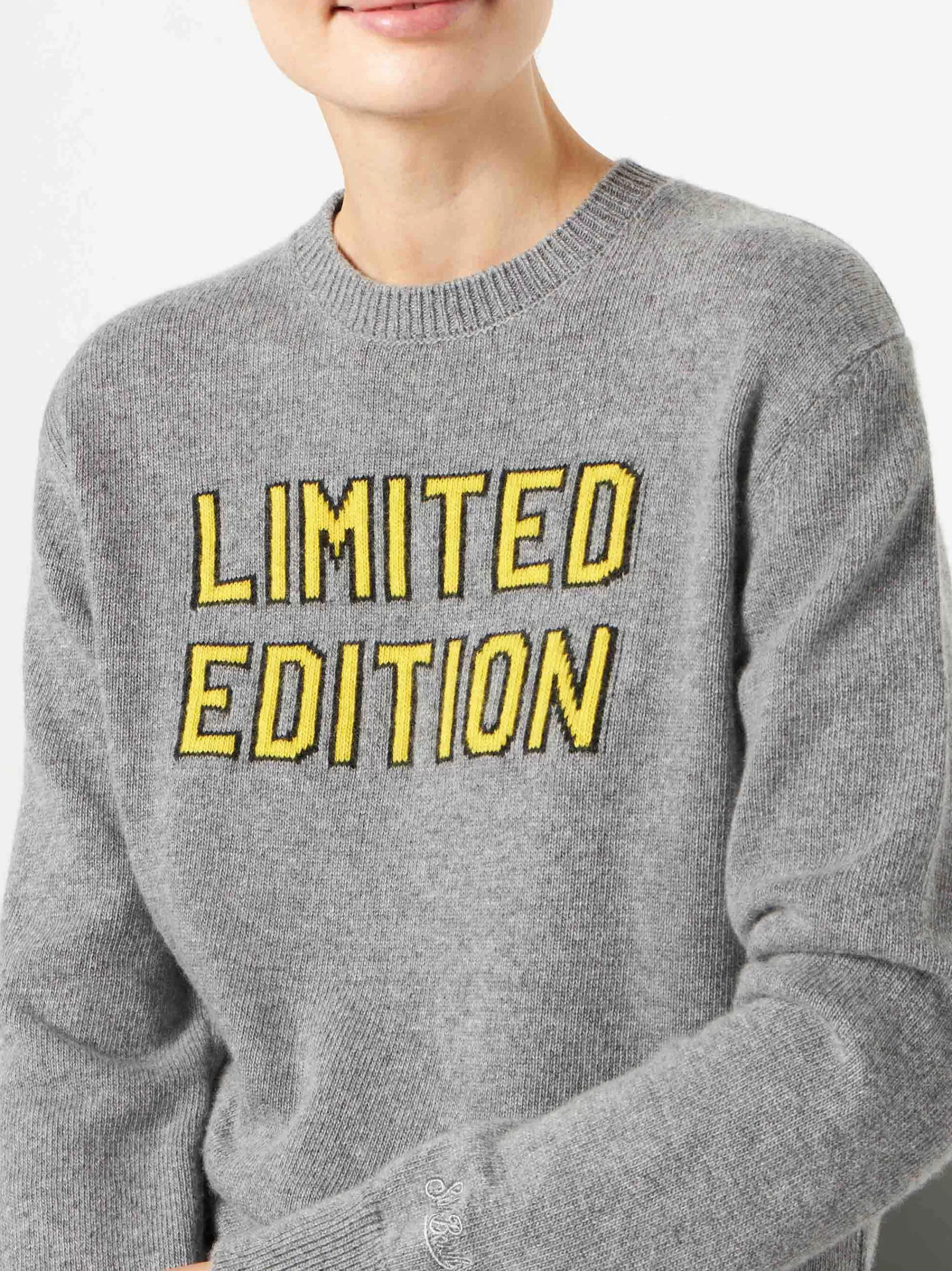 MC2 Saint Barth Woman sweater with Limited Edition lettering Cheap